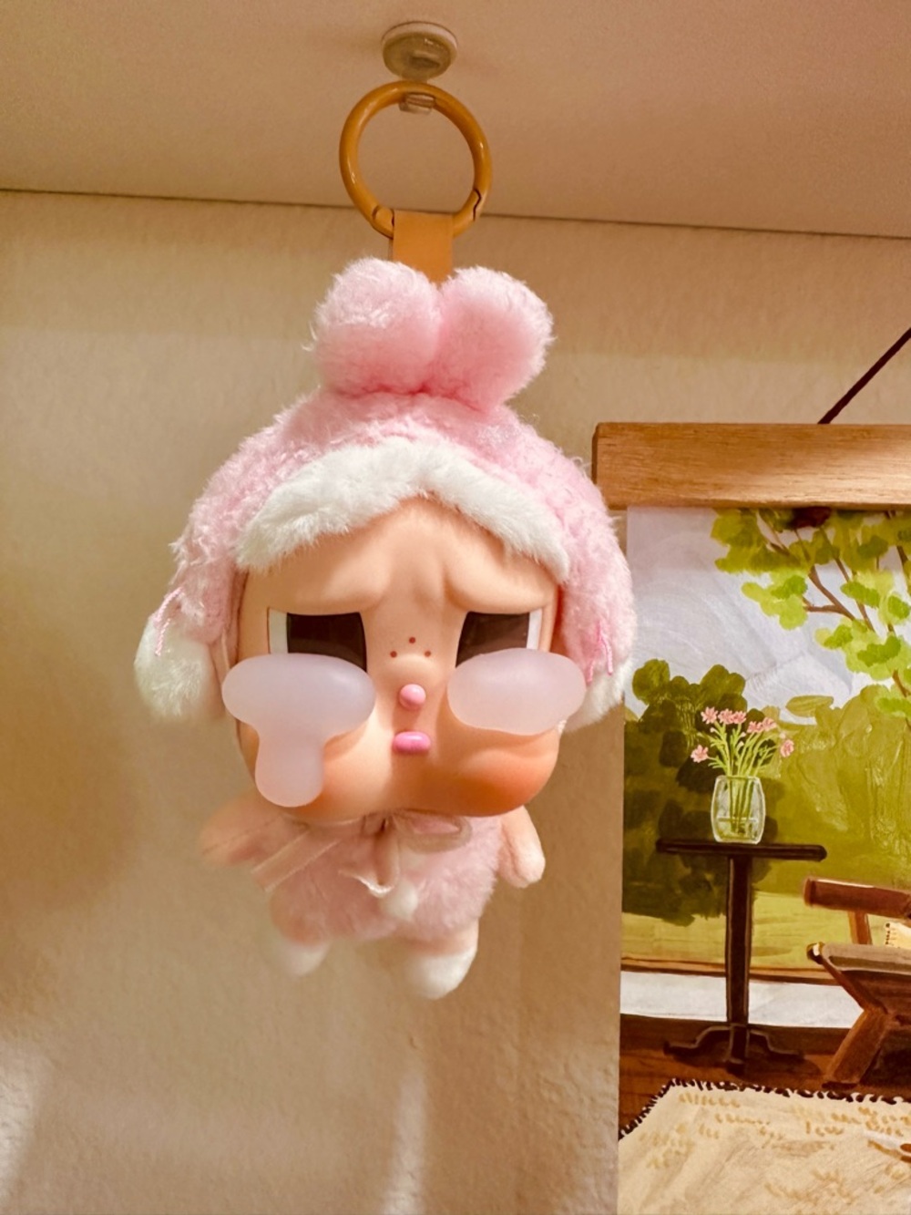 POP MART CRYBABY Crying Again Series-Vinyl Face Plush-I'LL GIVE YOU ALL MY LOVE